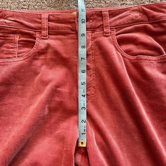 Pilcro The Yaya Mid-Rise Corduroy Crop Jeans, Color Pink/Rose, Anthropologie, 31 - Picture 13 of 16